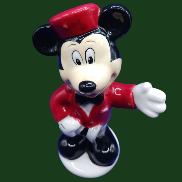 Disney Movie Nite Mickey Mouse Ceramic Salt Or Pepper Shaker 2007 - Picture 6 of 8